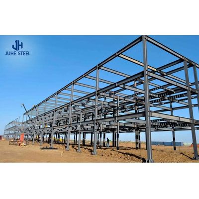 1000 metros quadrados pré-fabricados Estrutura de aço pronta Edifício de armazém para fábrica de alimentos