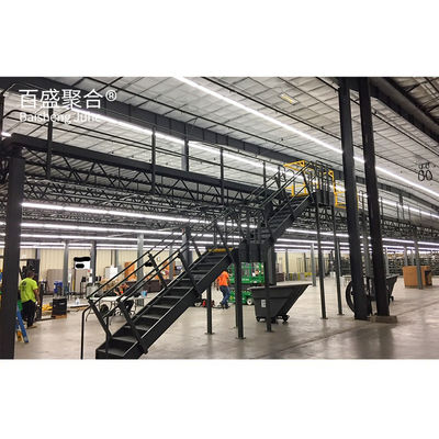 Estrutura pré-fabricada para estruturas de aço
