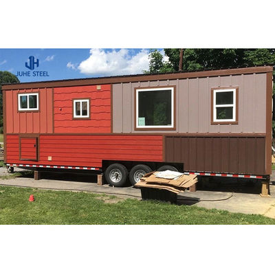 Casa de contêiner modular de aço leve padrão AiSi acessível