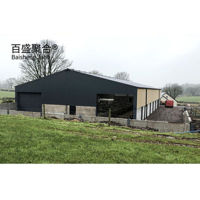 Edifício de aço pré-fabricado para vitrines de liga de alumínio Edifício agrícola para celeiros de gado