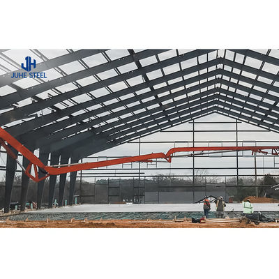 Edifício de grande altura de estrutura principal de aço leve para oficina de armazém