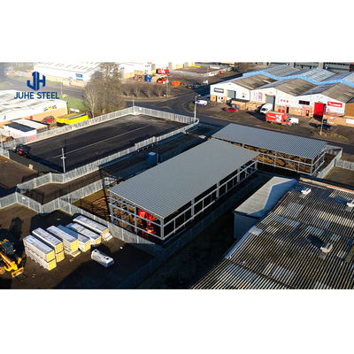 Edifício de grande altura de estrutura principal de aço leve para oficina de armazém