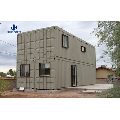 Hotéis Flat Pack Container House Prefab 20ft Mobile Foldable Slide Out Estrutura de aço