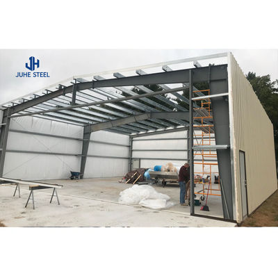 Edifícios pré-fabricados Construção Estrutura de aço Armazém de armazém Armazém de hangares