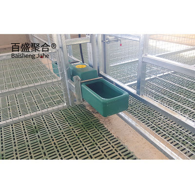 ISO9001 2008/CE/BV Certificado Galvanizado a quente Estrutura de aço pré-fabricada Edifício de pecuária para porcos, vacas e ovelhas