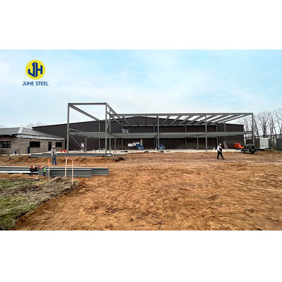 Fabricação de estruturas de aço Construção Sala de oficinas pré-fabricadas para o sector industrial