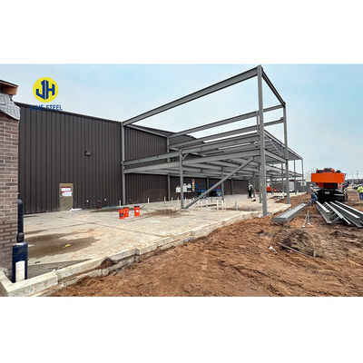 Fabricação de estruturas de aço Construção Sala de oficinas pré-fabricadas para o sector industrial