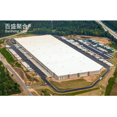 Armazém de estrutura de aço de montagem rápida com oficina de construção de metal e design 3D3S