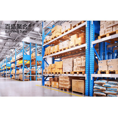 Aço leve Q355 Q235 Quadro principal Armazém de logística pré-fabricado com montagem fácil