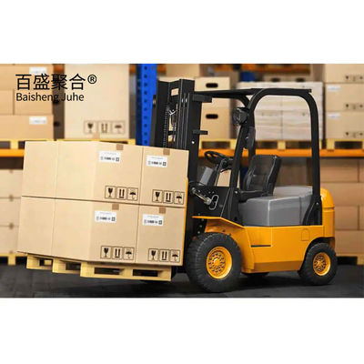 Caminhão de empilhadeira para armazenagem de equipamento pesado