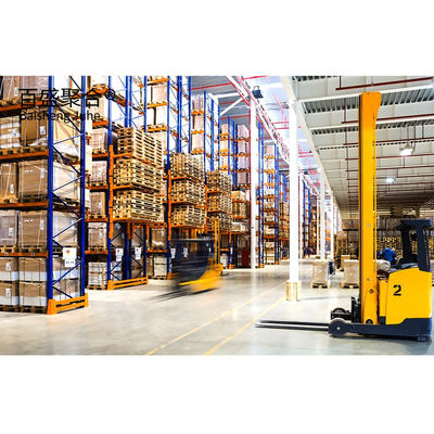 Caminhão de empilhadeira para armazenagem de equipamento pesado