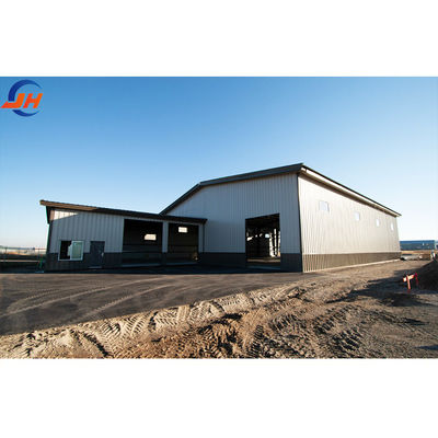 Estrutura de estrutura de metal Oficina Estrutura de aço Edifício ± 1% Tolerância para Hangar da casa