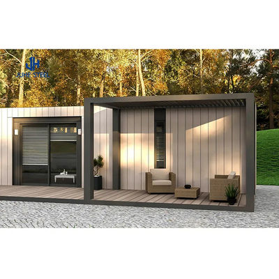 Casa de 20 pés pré-fabricada Casa de contêiner expansível com características de design personalizáveis