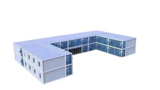Hotéis de cor personalizados Avó Flat Pack Casa de contentores pré-fabricada Preços