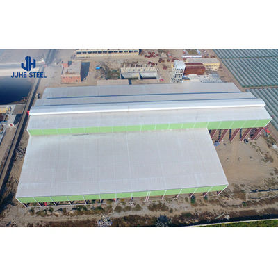 Oficina de estruturas pré-fabricadas de aço com tolerância de painel sandwich ± 1% AiSi padrão