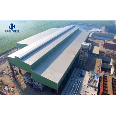 Oficina de estruturas de aço pré-fabricadas AiSi padrão com construção de edifícios metálicos