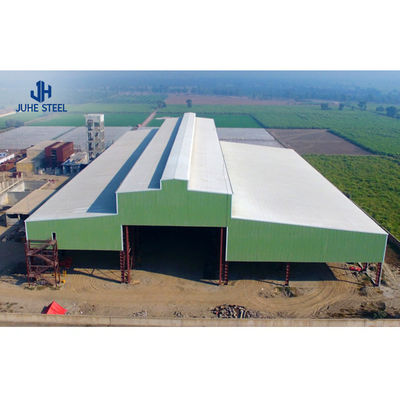 Oficina de estruturas de aço pré-fabricadas AiSi padrão com construção de edifícios metálicos