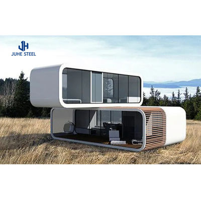 Casas modulares pré-fabricadas montadas Casa de contêineres para fácil instalação