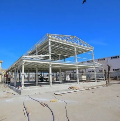 Profissional Fabricado Estrutura de Aço Armazém Fast Assemble Design Moderno Prefab