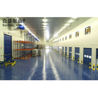 Rolling Door Cold Room for Low Temperature Frozen Tuna Fish Seafood Rabbit Meat Storage (Câmara de Quebra-cabeças de Porta Rodada)