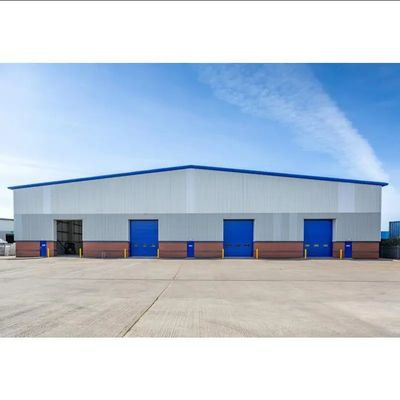Oficina de aço 1000 metros quadrados pré-fabricados pré-fabricados Edifício de armazém para alimentos