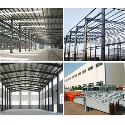 Oficina de aço 1000 metros quadrados pré-fabricados pré-fabricados Edifício de armazém para alimentos