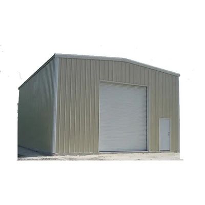 Estrutura de aço Edifício de armazém Garagens pré-fabricadas Kit de construção com projeto AutoCAD