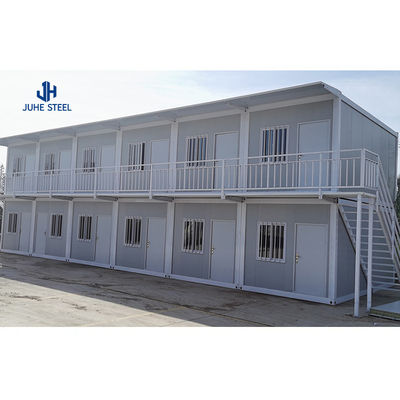 Casa de contêiner de luxo de aço de caravana de 20/40 pés prefabricada dobrável para todos os locais