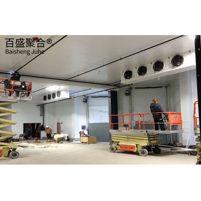 Estrutura de aço de armazenamento a frio pré-construída/Armazém/Oficina de aço leve Q355 Q235