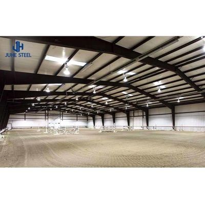 Q235 Q355B Grade e GB Standard Prefabricated Metal Steel Structure Workshop com 1