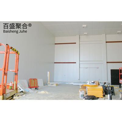 Oficina de pré-fabricação Armazém de armazenamento a frio Construção de armazéns com aço galvanizado C/Z