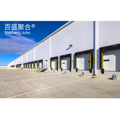Porta rolante Estrutura de aço galvanizado Armazém pré-fabricado Edifício de armazenamento a frio