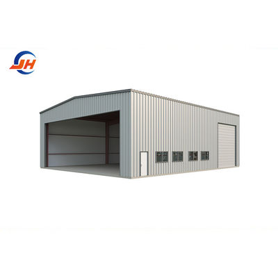 240x250 Tamanho Serviço de processamento de solda Hangar para aeronaves privadas Estrutura de aço fabricado