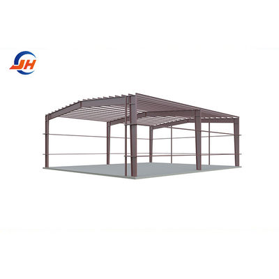 240x250 Tamanho Serviço de processamento de solda Hangar para aeronaves privadas Estrutura de aço fabricado