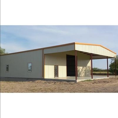 Requisitos do cliente prefabricado atelier auto armazenamento prédio de metal com janela de PVC