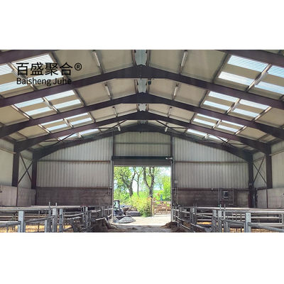 Edifício pré-fabricado galvanizado para cabanas de ovelhas para resistir ao mau tempo