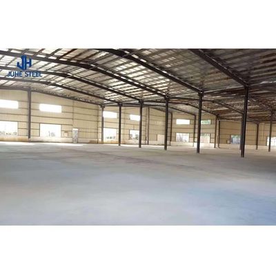 Design rápido Estrutura de aço leve Estrutura pré-fabricada Armazenamento de metal com grande span