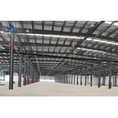 Design rápido Estrutura de aço leve Estrutura pré-fabricada Armazenamento de metal com grande span