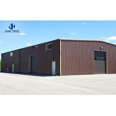 Armazém estrutural de aço modular com estrutura principal sólida em forma de H Norma ASTM