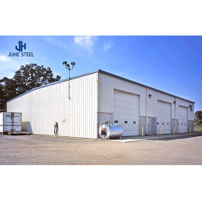 Armazém estrutural de aço modular com estrutura principal sólida em forma de H Norma ASTM