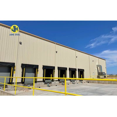 Armazém de aço pré-fabricado industrial com longa duração de fadiga e design personalizável