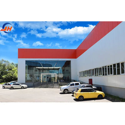 Serviço de processamento de dobra personalizado na oficina de estrutura de aço Q235B Q355B com guindaste