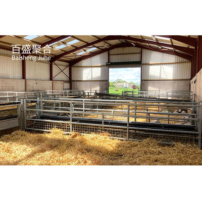 Construções de aço Estrutura de aço Cabanas de ovelhas Design com vigas de aço galvanizadas a quente