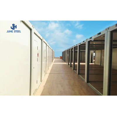 Casa pré-fabricada com janela de PVC e liga de alumínio