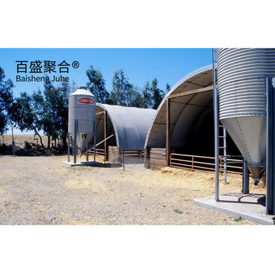 Estrutura de aço de caixa de farrowing para casa de porco moderna da fazenda coberto de porco da vinícola de porco da costa