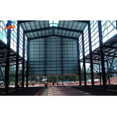 Oficina de estruturas de aço de casas pré-fabricadas Feitas de aço de baixo carbono AiSi Q235B/Q345B padrão