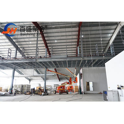 Quadros de armazenamento de metal pré-fabricados para construção