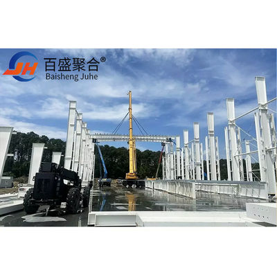 Fabricação estrutural de aço Edifício de construção com tolerância ± 1% e competitivo