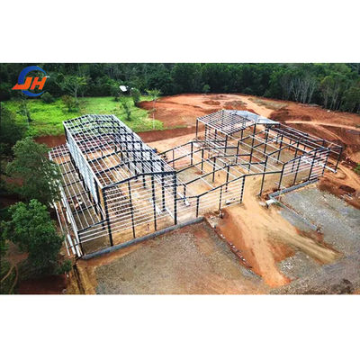 Materiais de resistência Oficina de estruturas de aço com canal de aço de forma C.Z.