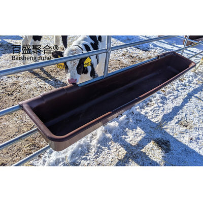 Cores personalizadas Quadro de metal Estrutura de aço Casa de criação de gado pré-fabricada Estande de vacas ASTM